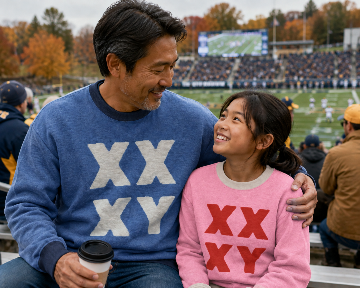 XX–XY JACQUARD SWEATER