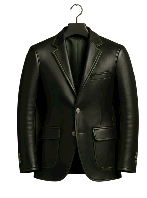 BB SPOKE — The Bill Kurtis Leather Trophy Blazer