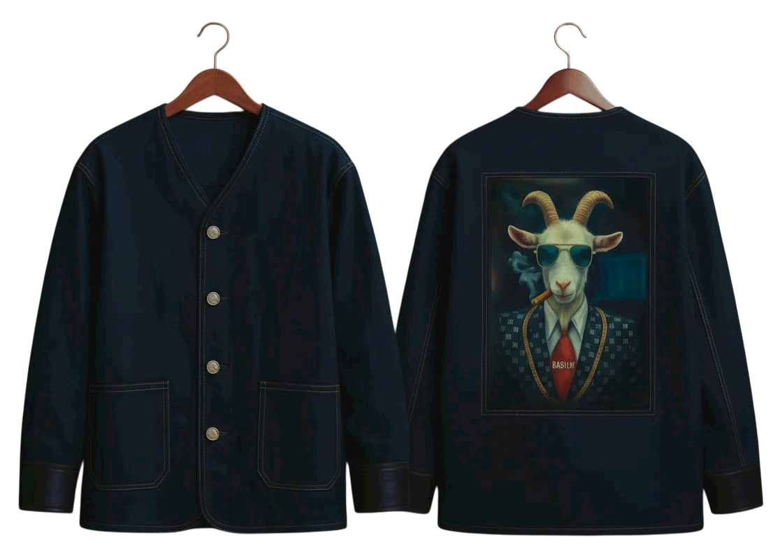 BB SPOKE Indigo Art Jacket — 14oz Denim