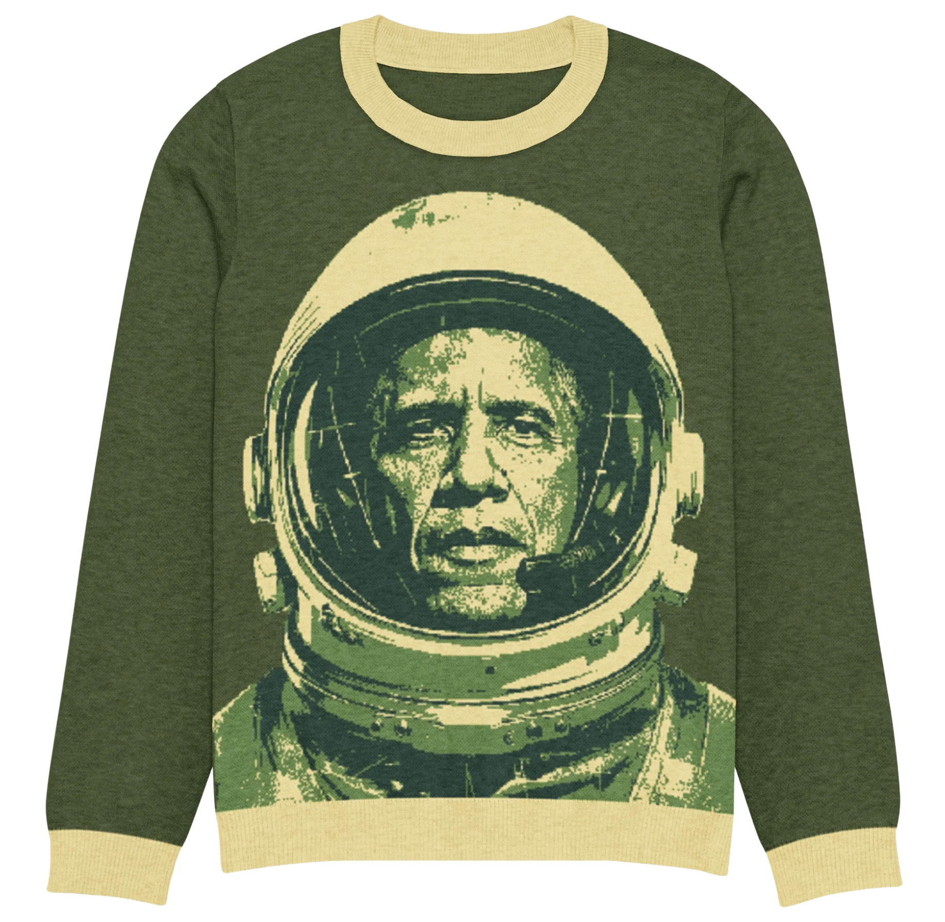 Obamanaut Crew Knit