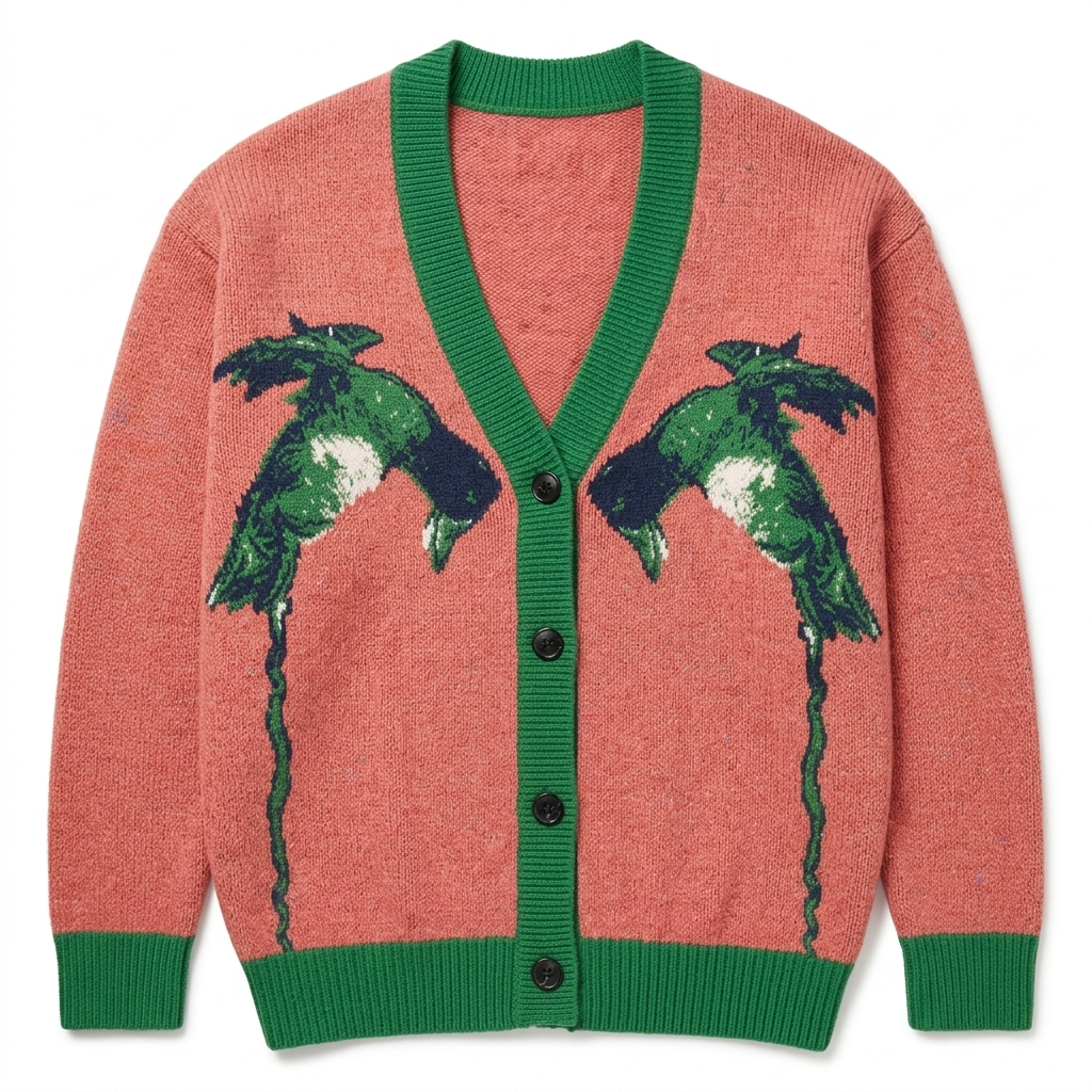THE DUCK D CARDIGAN