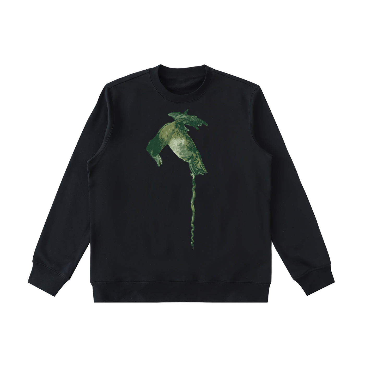 Duck D Essential Heavyweight Crewneck  Sweatshirt